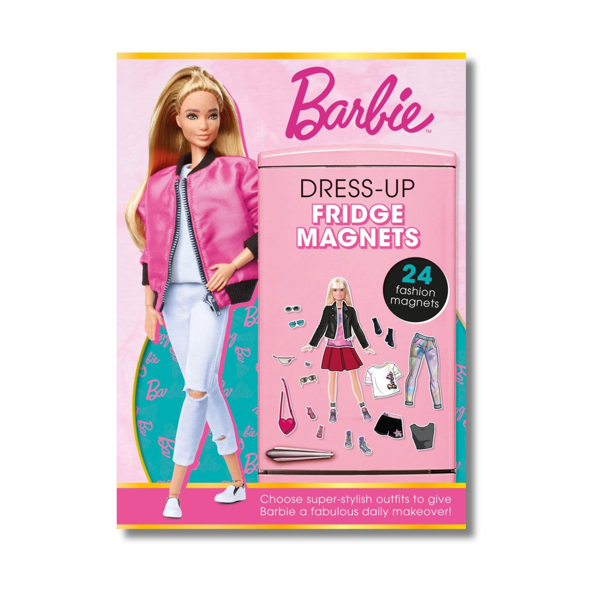 Fridge Magnet Dress Up - Barbie
