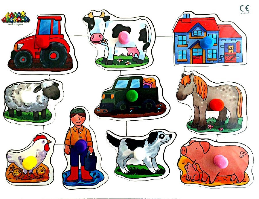 Pegboard - Farm (10 Piece)