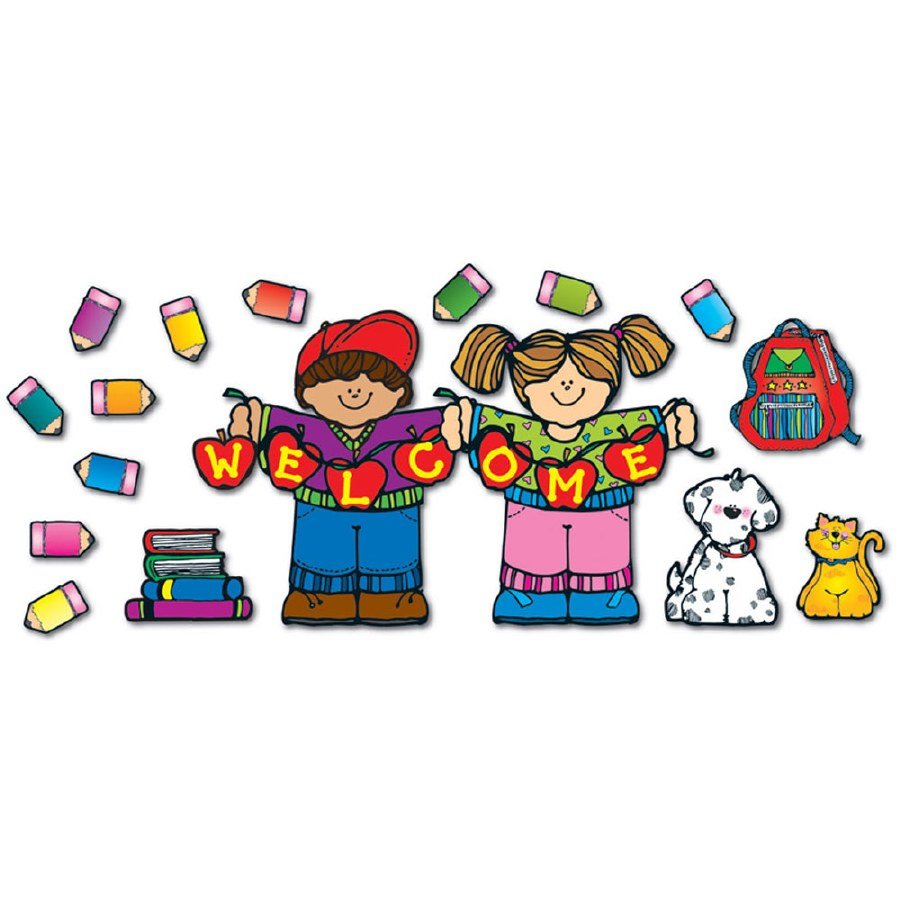 Mini Bulletin Board - Welcome Children