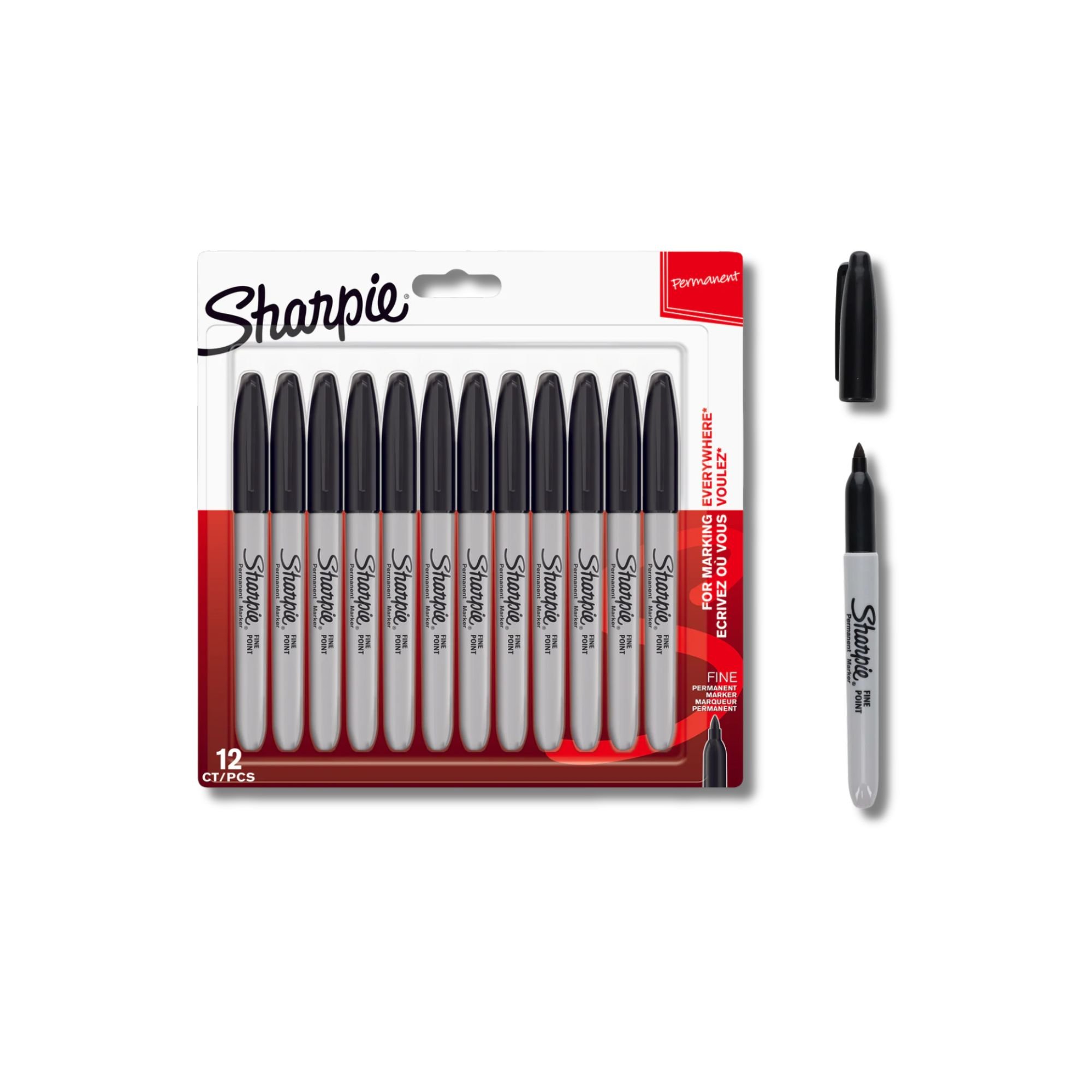 Sharpie Black (12)