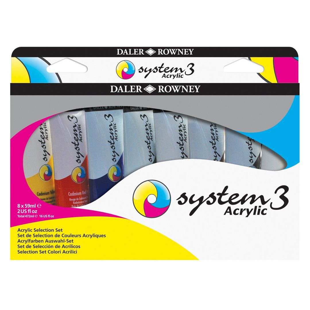 Daler Rowney System3 - Process Set (6 x 59ml)