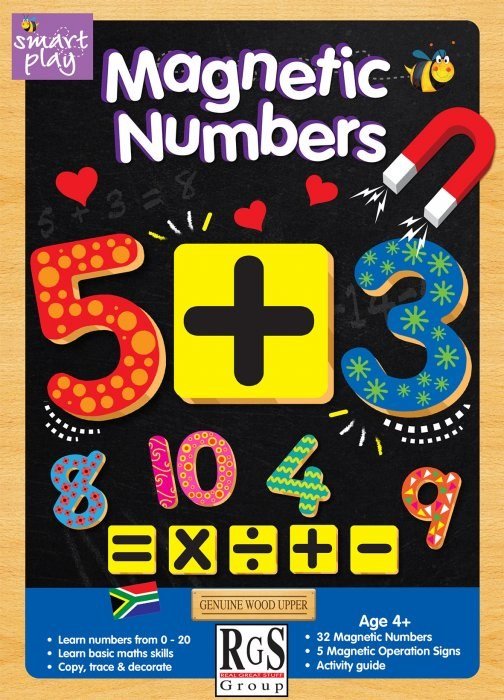 Magnetic Numbers (37 pieces)