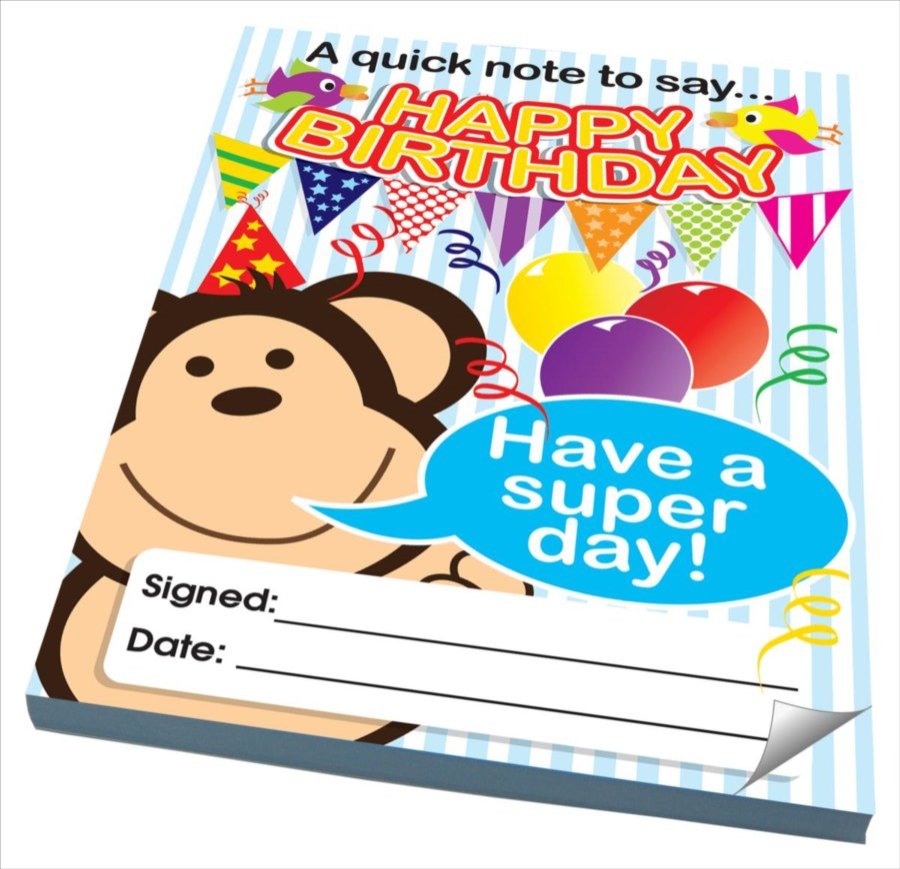 A Quick Note To Say - Happy Birthday (60 Sheets)