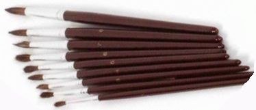 Squirrell Soft Brush No.9 - 12pk