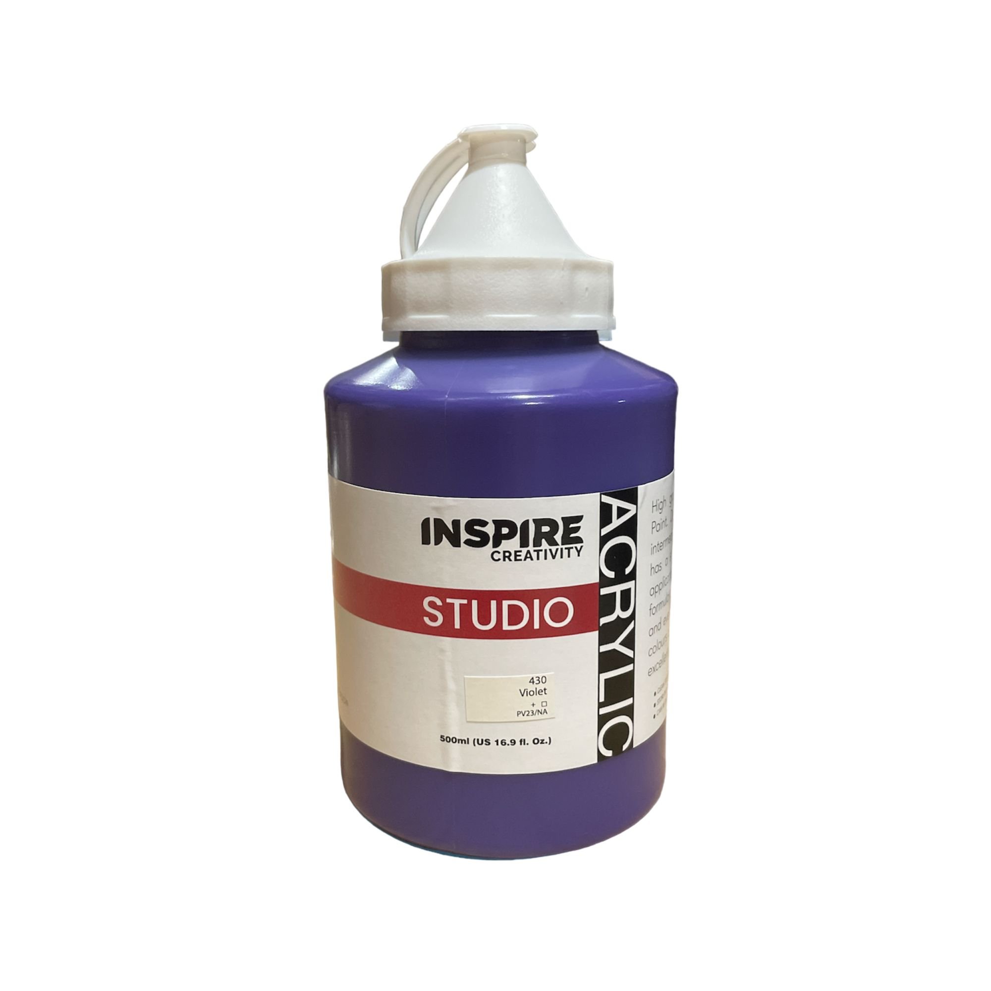 Inspire Studio Acrylic 500ml - Violet