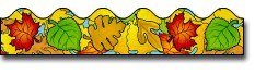 Scalloped Trimmer - Autumn Leaves