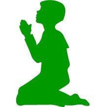 Boy Kneeling Shapes