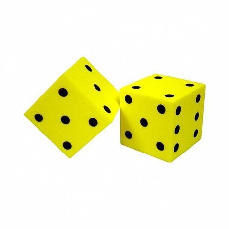 Foam Dot Dice - 5cm (2)