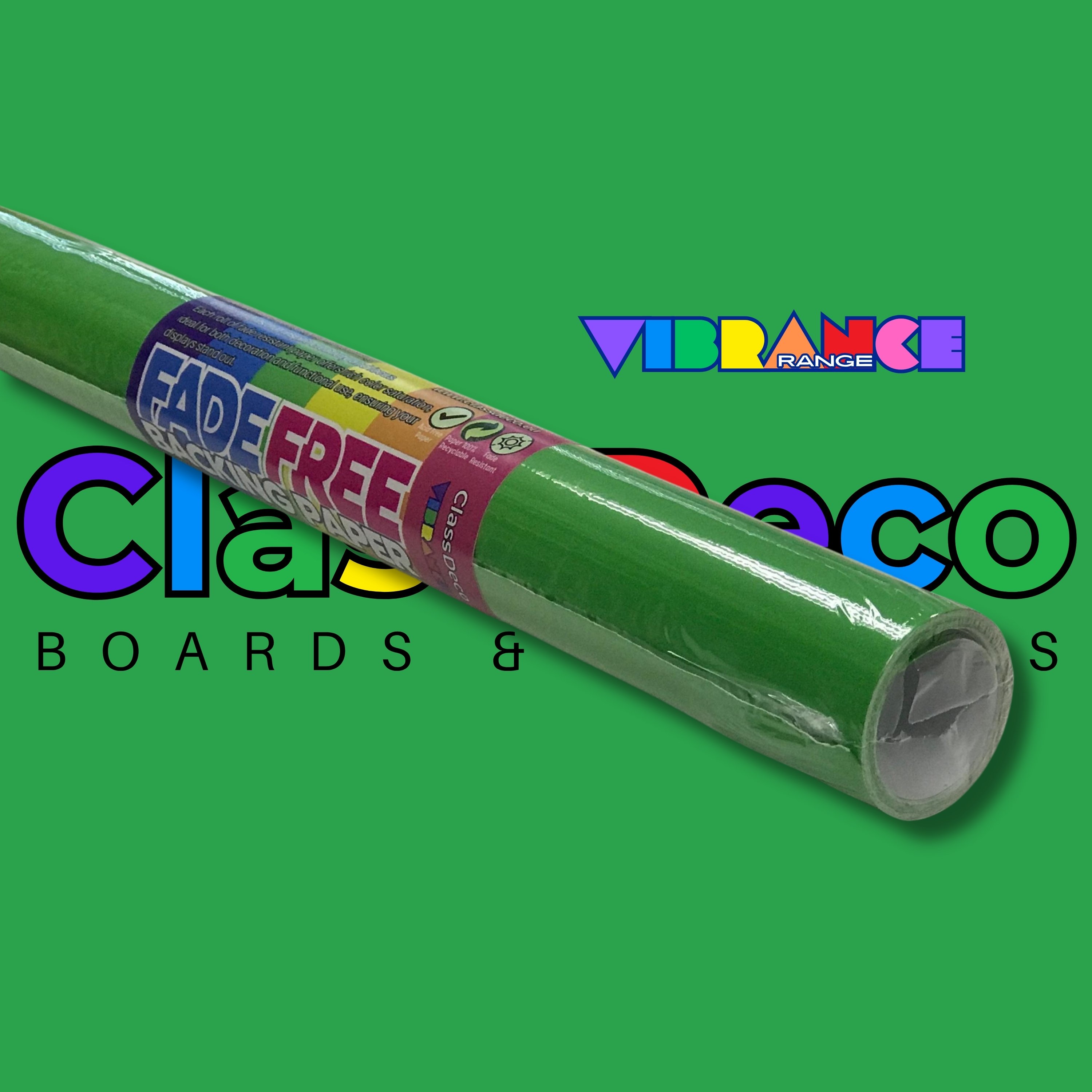 FadeFree Backing Paper - "Vibrance" Light Blue (3.6m) 