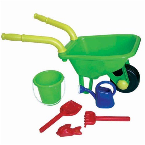 Wheel Barrow Garden Set (7 Piece)