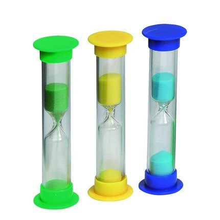 Sand Timer 3pce Set - 1, 2, 3 Minute