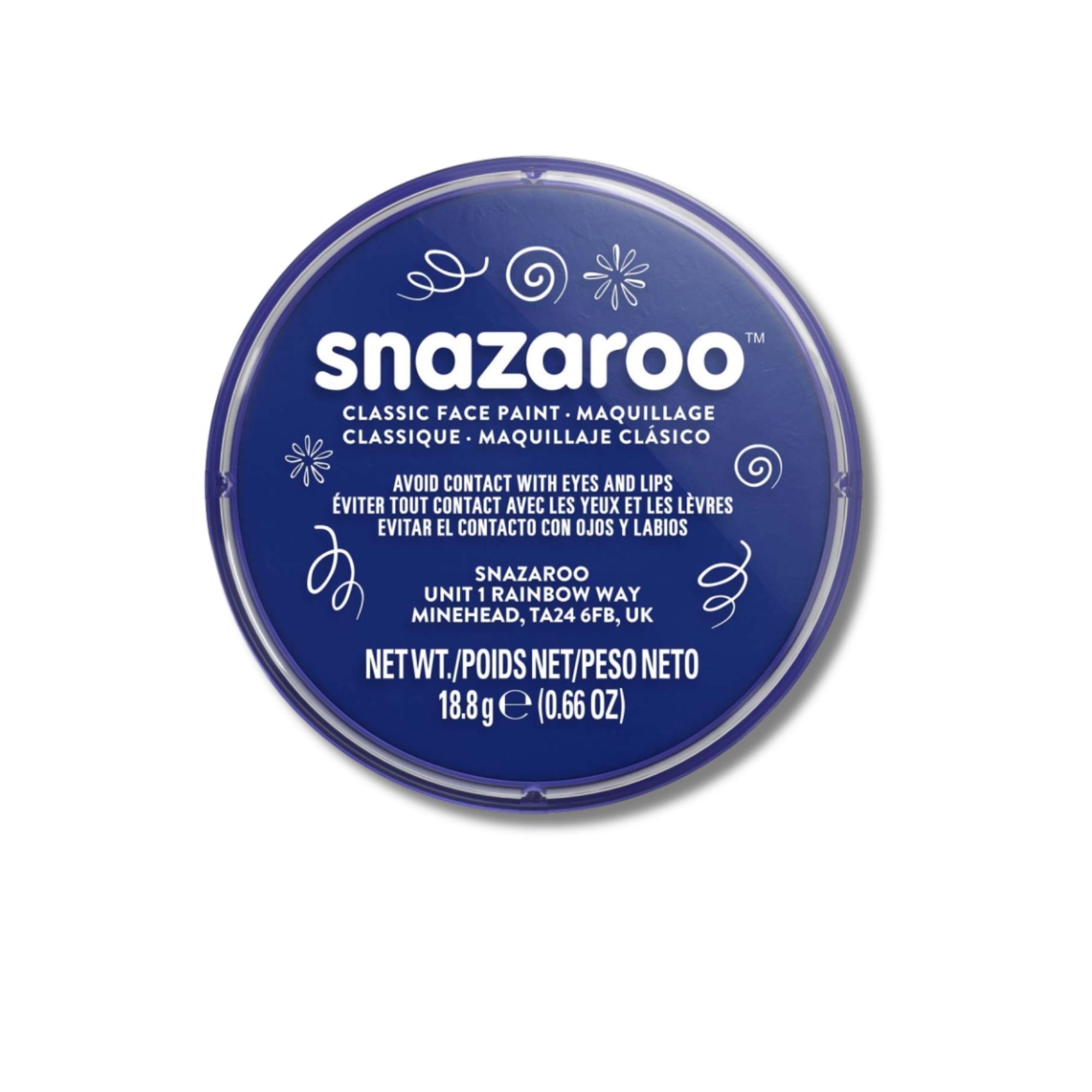 Snazaroo Face Paint - Dark Blue (18ml)