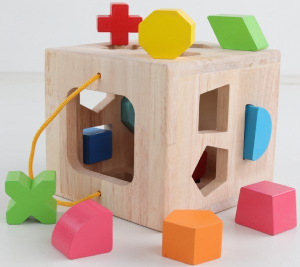 Wisdom Wooden Sorting Box