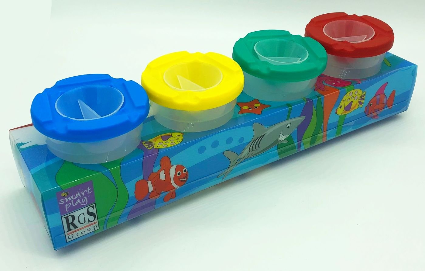 Paint Pots and Stand (4)