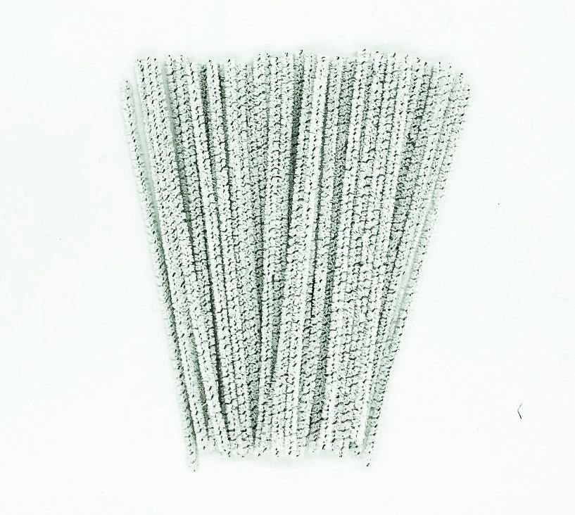 Pipe Cleaners - White 15cm (50 piece)
