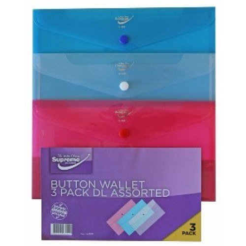 DL Button Wallet (3pk)