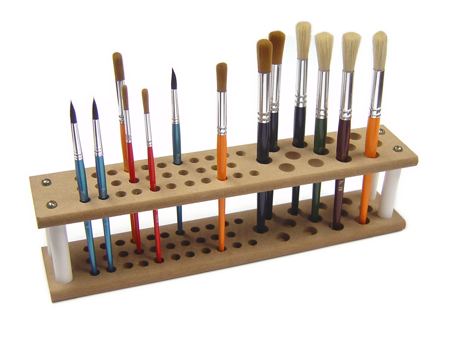 Wooden Brush Holder