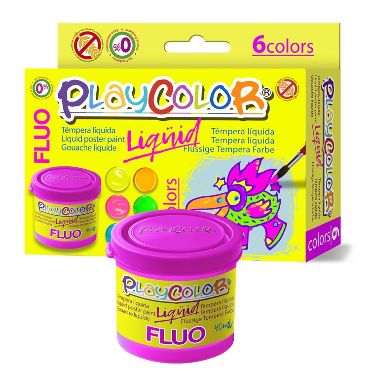 Playcolor Liquid Flouresent Paint (6)