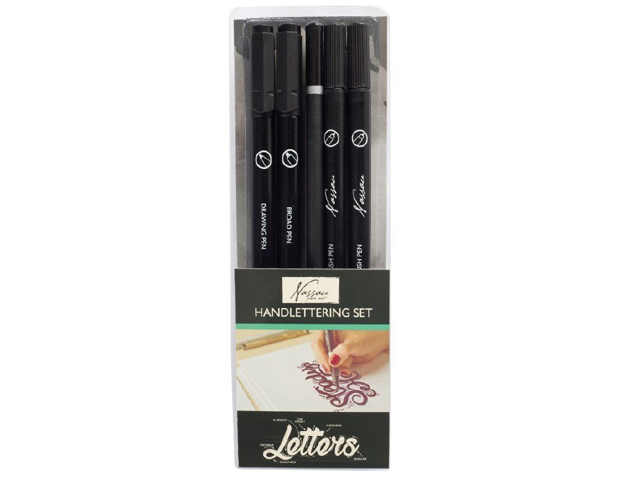 Nassau Hand Lettering Set (5)