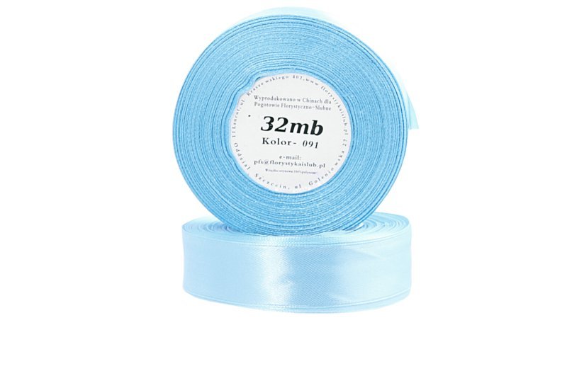 Satin Ribbon Sky Blue (6mm)