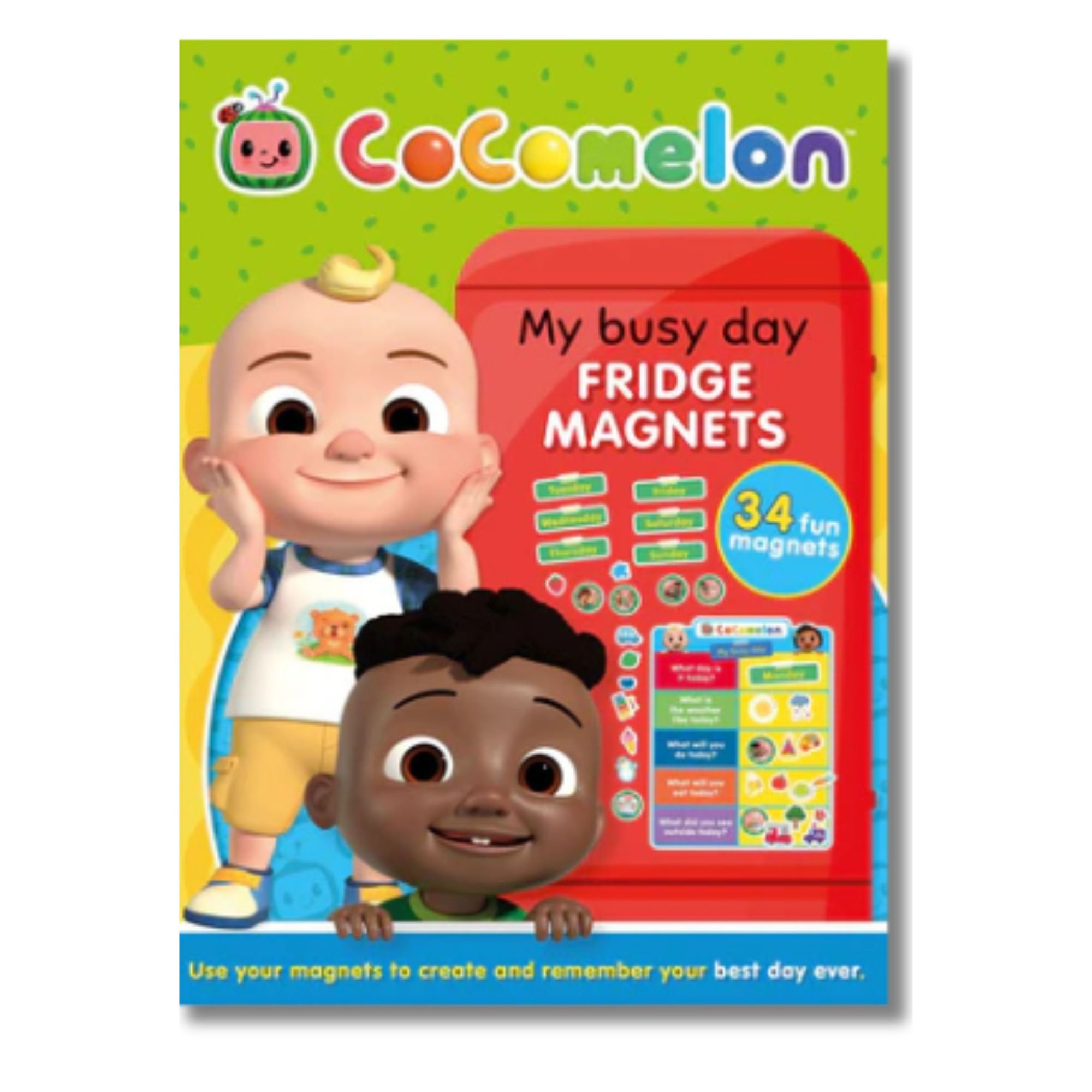 My Busy Day Fridge Magnets - Cocomelon