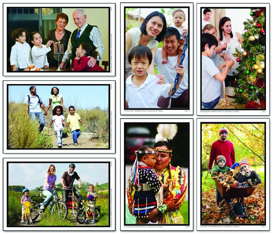 Language Cards - Celebrate & Hol