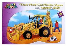 Large Floor Puzzle - Digger (20 piece)
