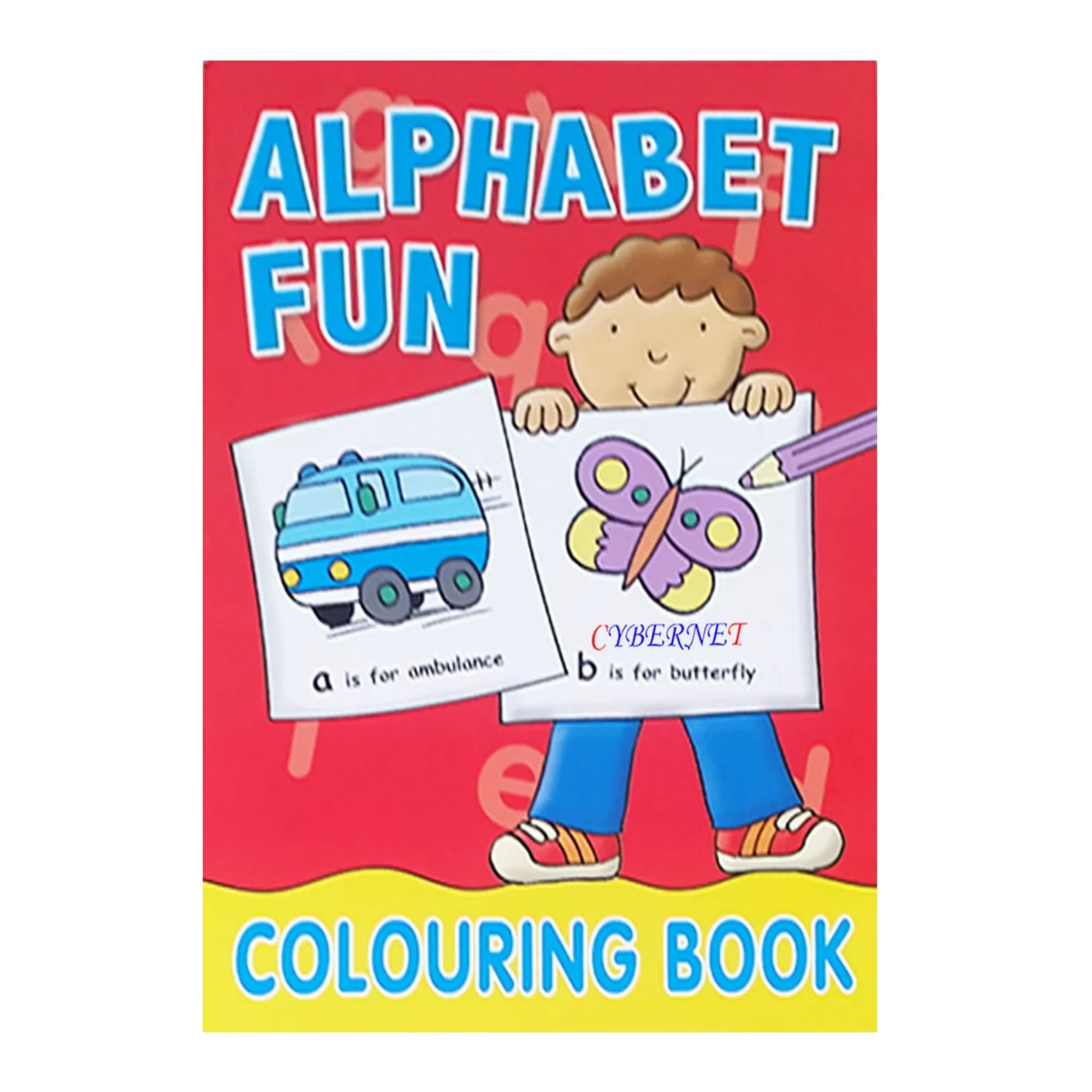 Colouring Book - Alphabet Fun 1