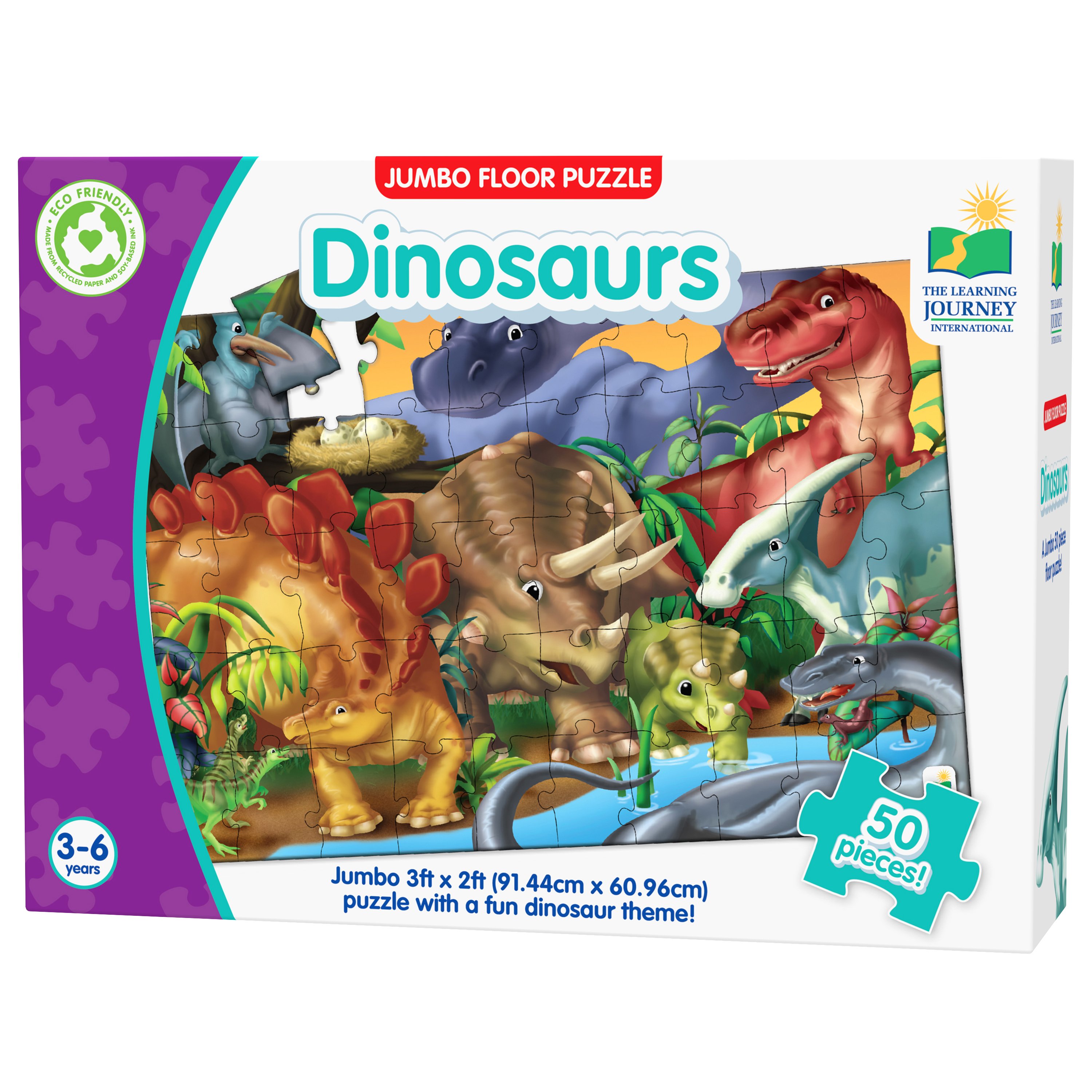 Jumbo Floor Puzzle - Dinosaurs