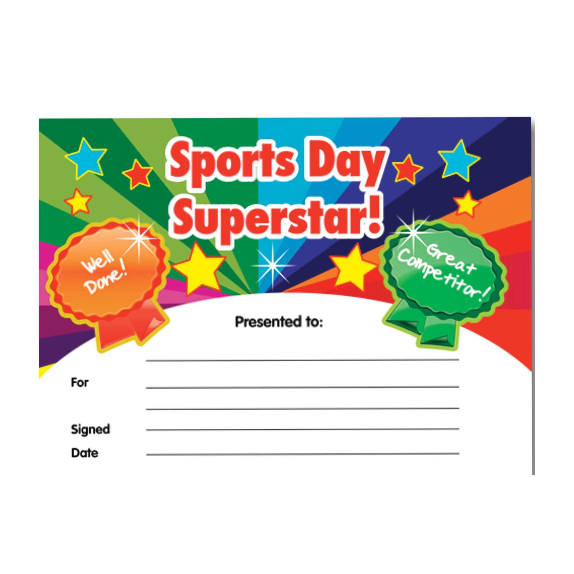 Award Certificates - Sports Award (20)