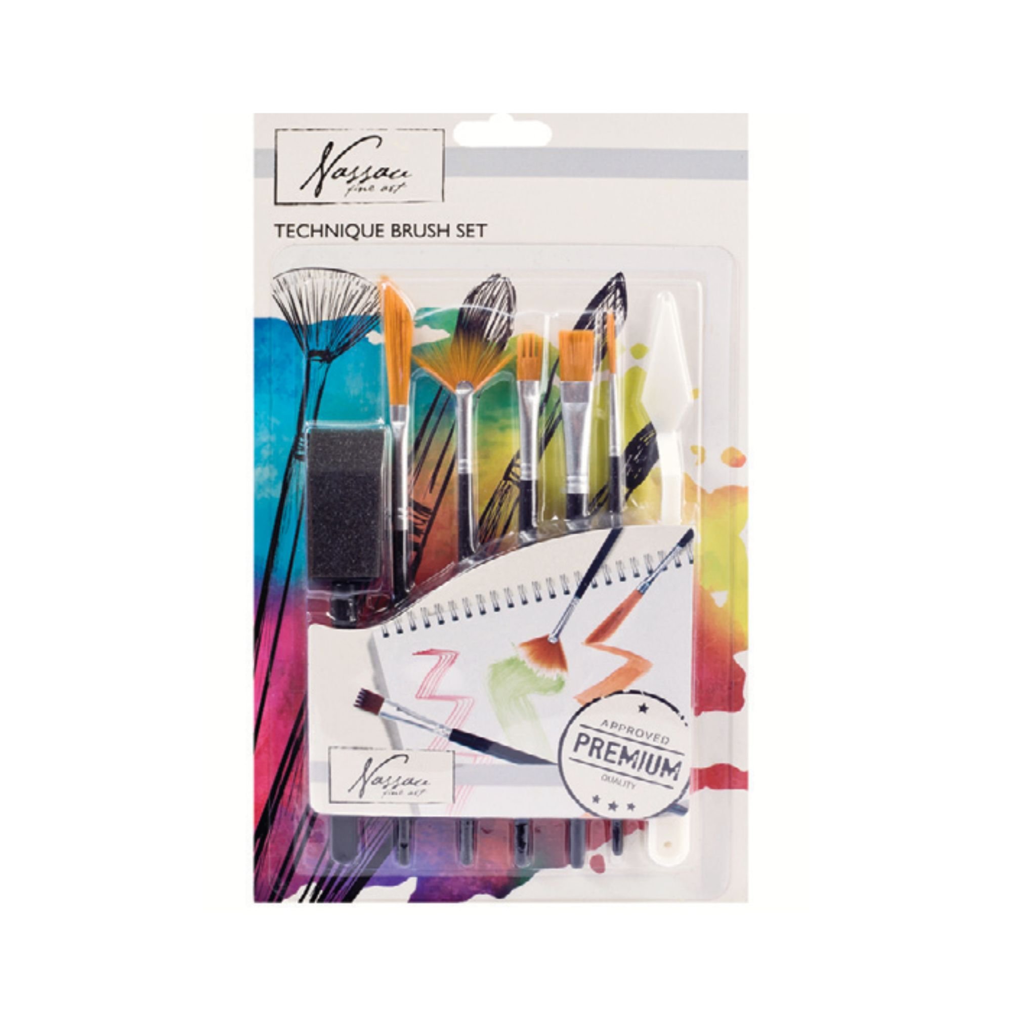 Nassau Technical Brush set (7 piece)