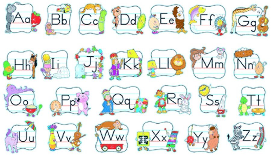 Mini Bulletin Board - Alphabet Traditional
