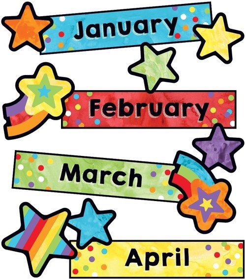 Bulletin Board - Months of the Year