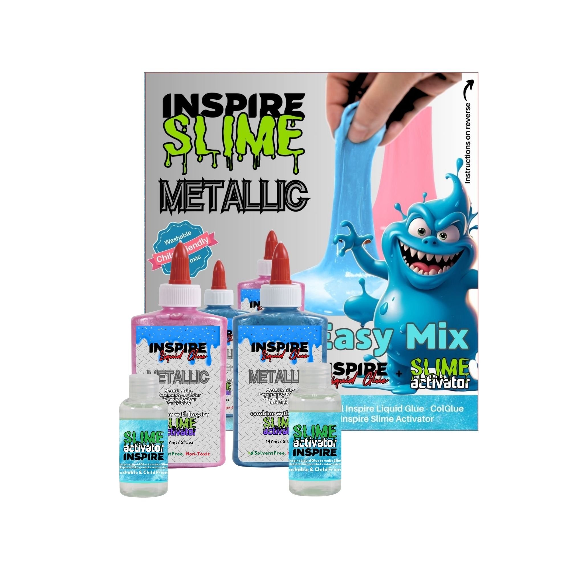 Complete Slime Kit - Metallic