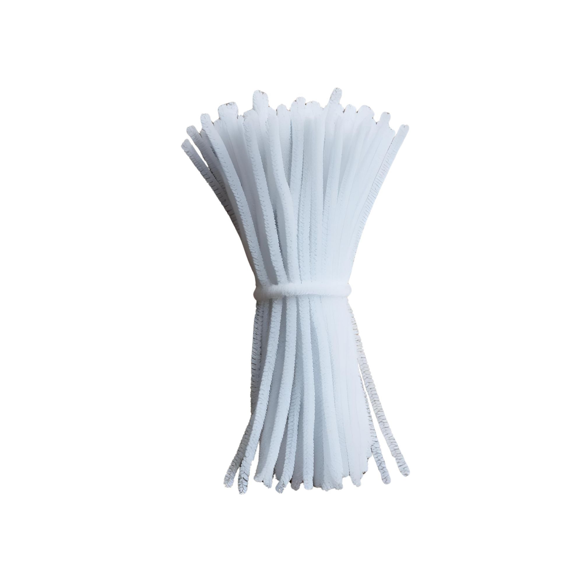 Pipe Cleaners - White 15cm (50 piece)