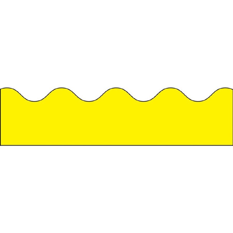Scalloped Trimmer - Yellow