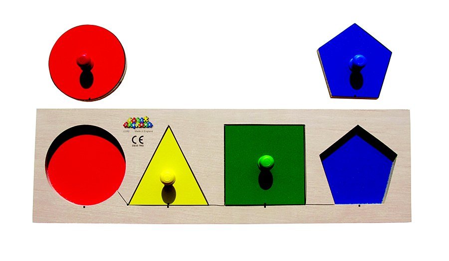 Peg Board - Shape & Colour