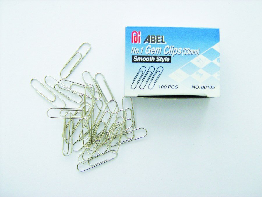 Paper Clips 33mm (100)