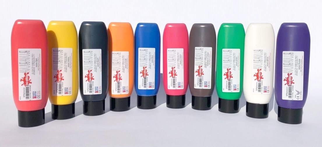 Lino Printing Ink - Bright Red (300ml)