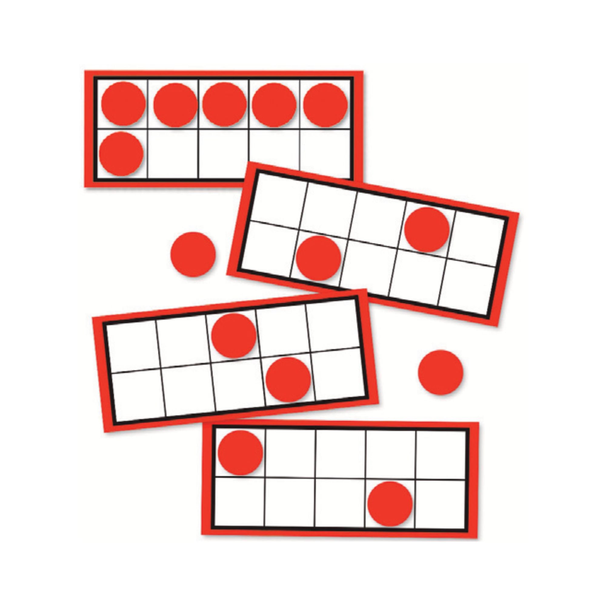 Tens-Frame Card Cut Outs