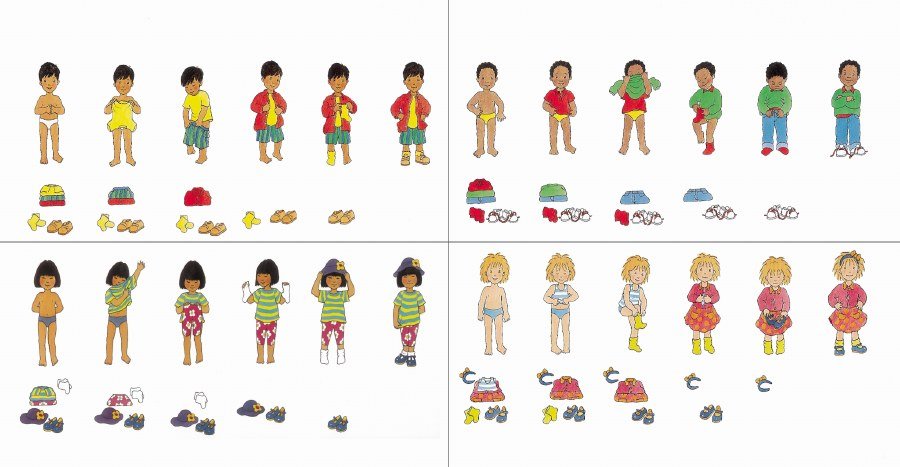 Puzzles Sequencing Dressing