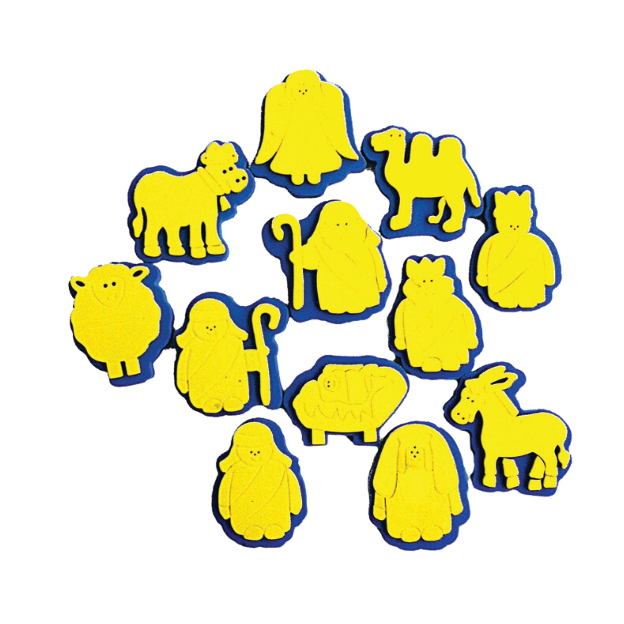 Foam Stamps - Nativity (12)