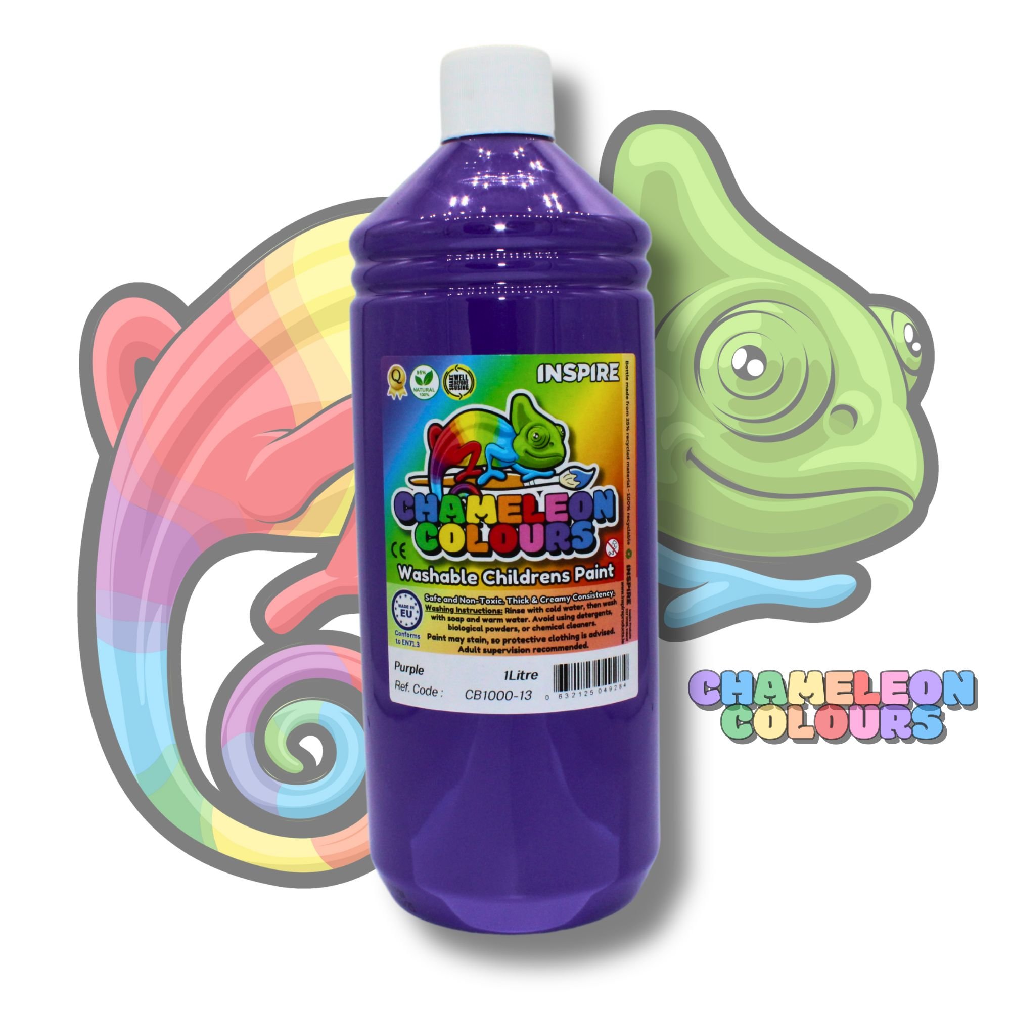 Washable Poster Paint 1000ml - Purple