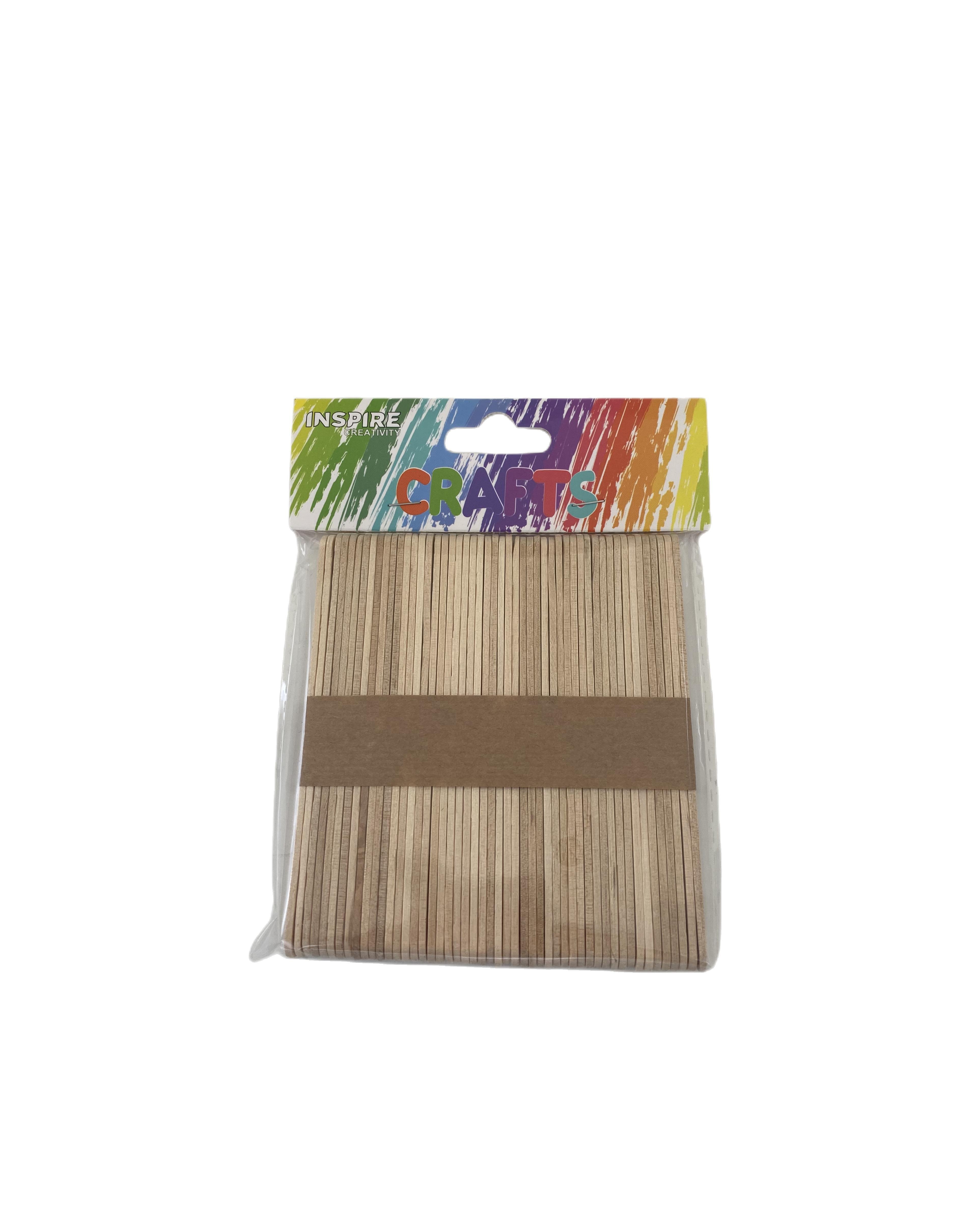 Lollipop Sticks - Natural (50)