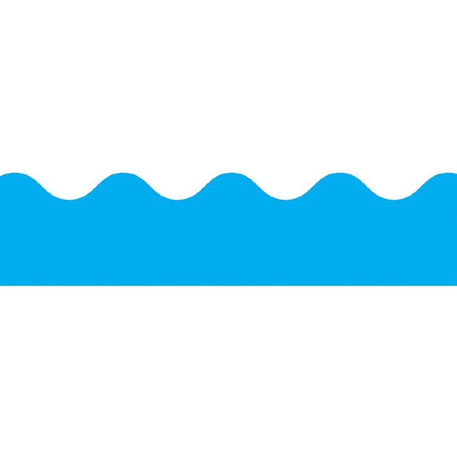Scalloped Trimmer - Blue