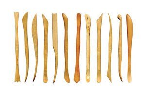 Wooden Clay Modelling Tool Set (15)