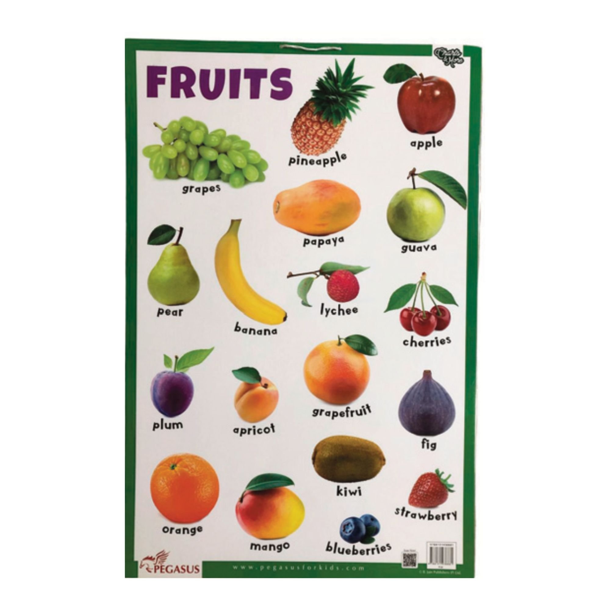 Poster (Laminated) - Fruit