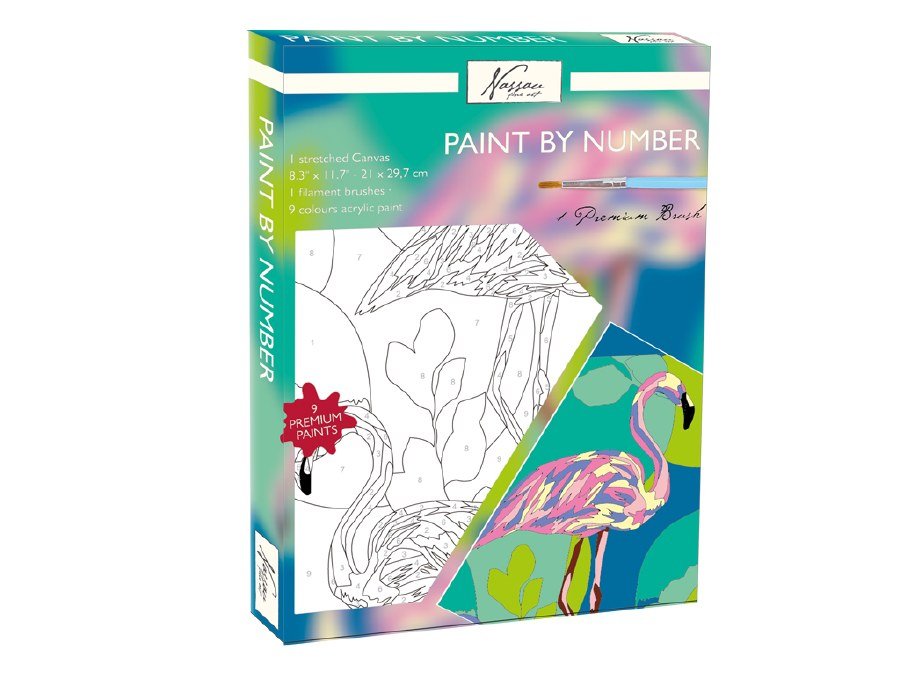 Paint By Numbers Flamingo