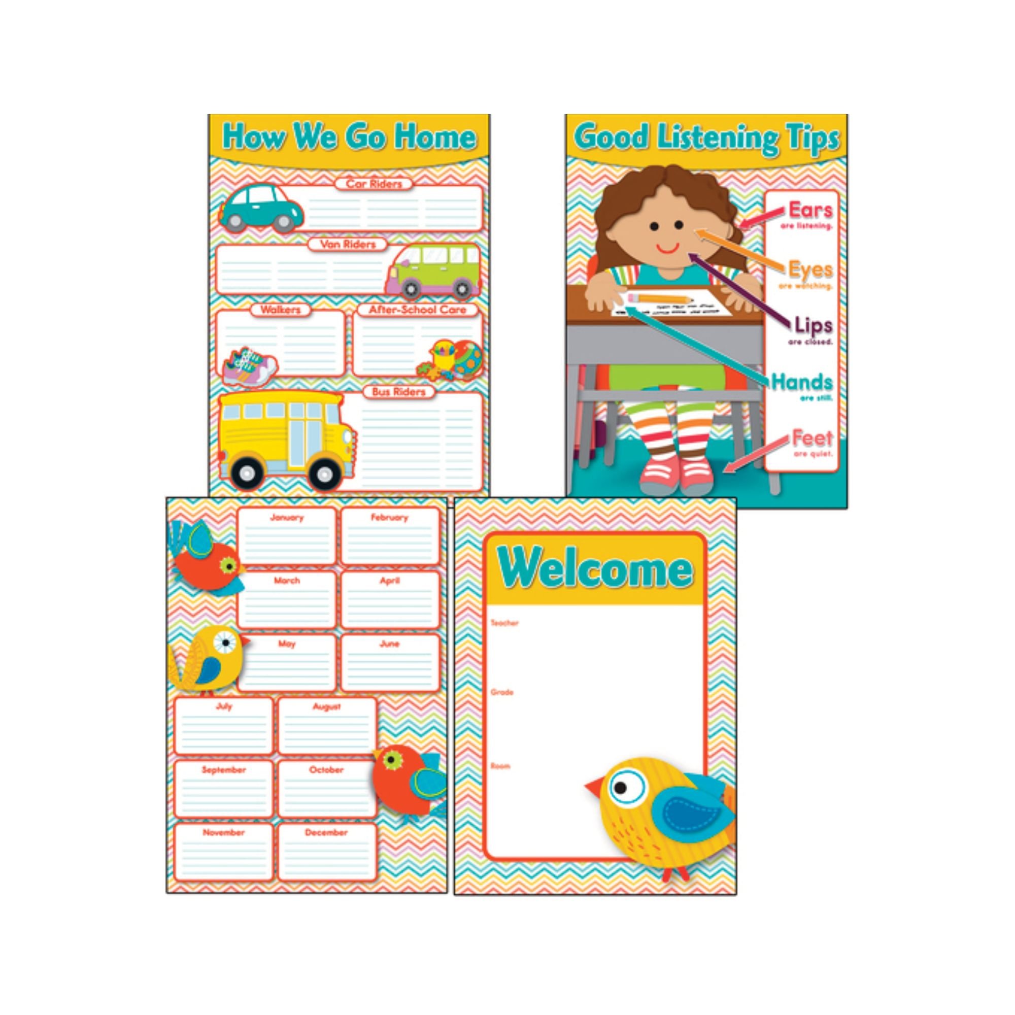 Poster Set - Classroom Management