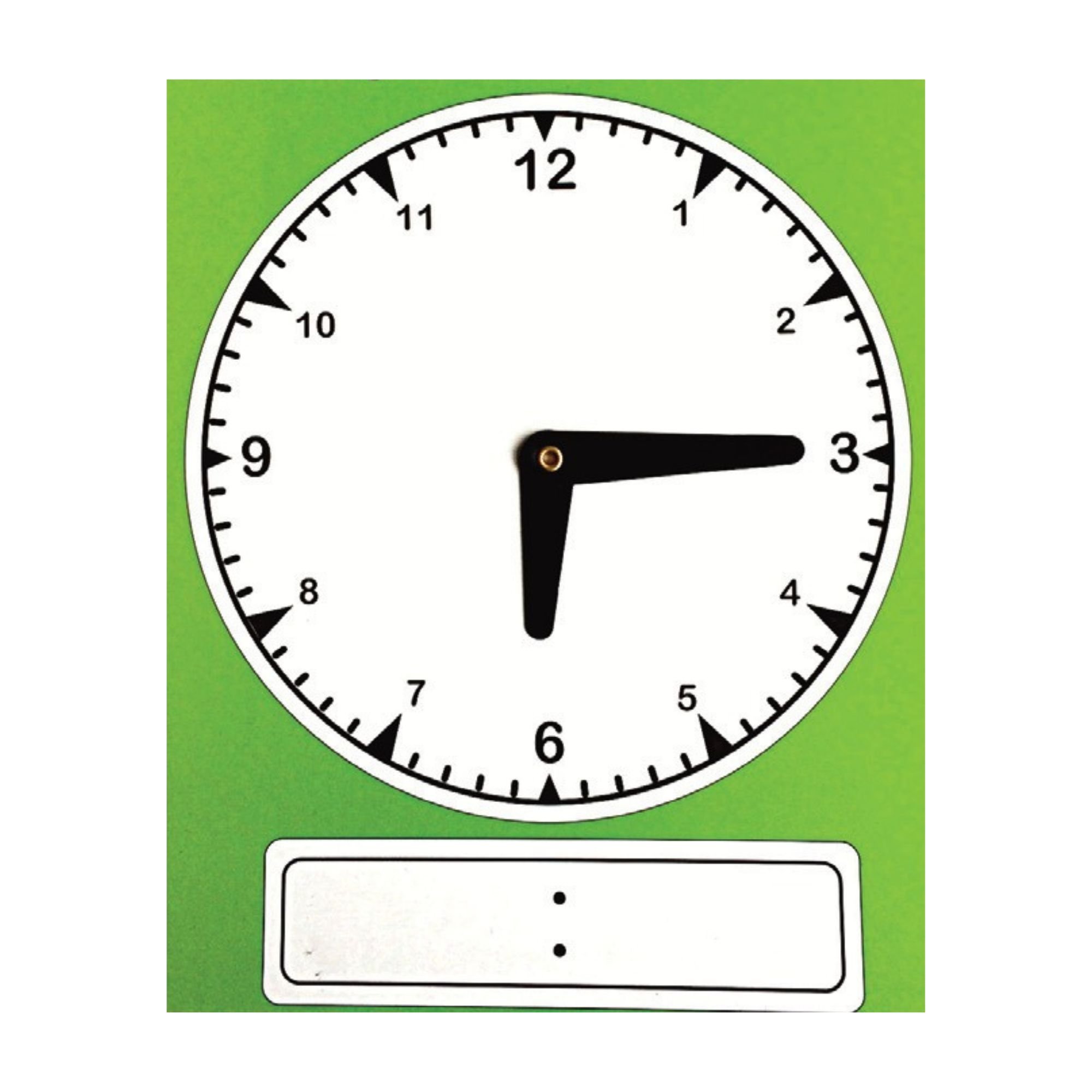 Teachers Digital Wipe Clean Clock (23cm X 30cm)